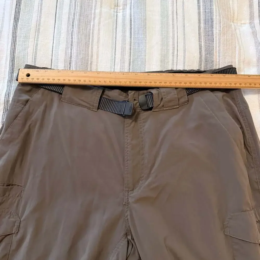 ExOfficio Men's Nylon Cargo Hiking Pants Size 34 Brown